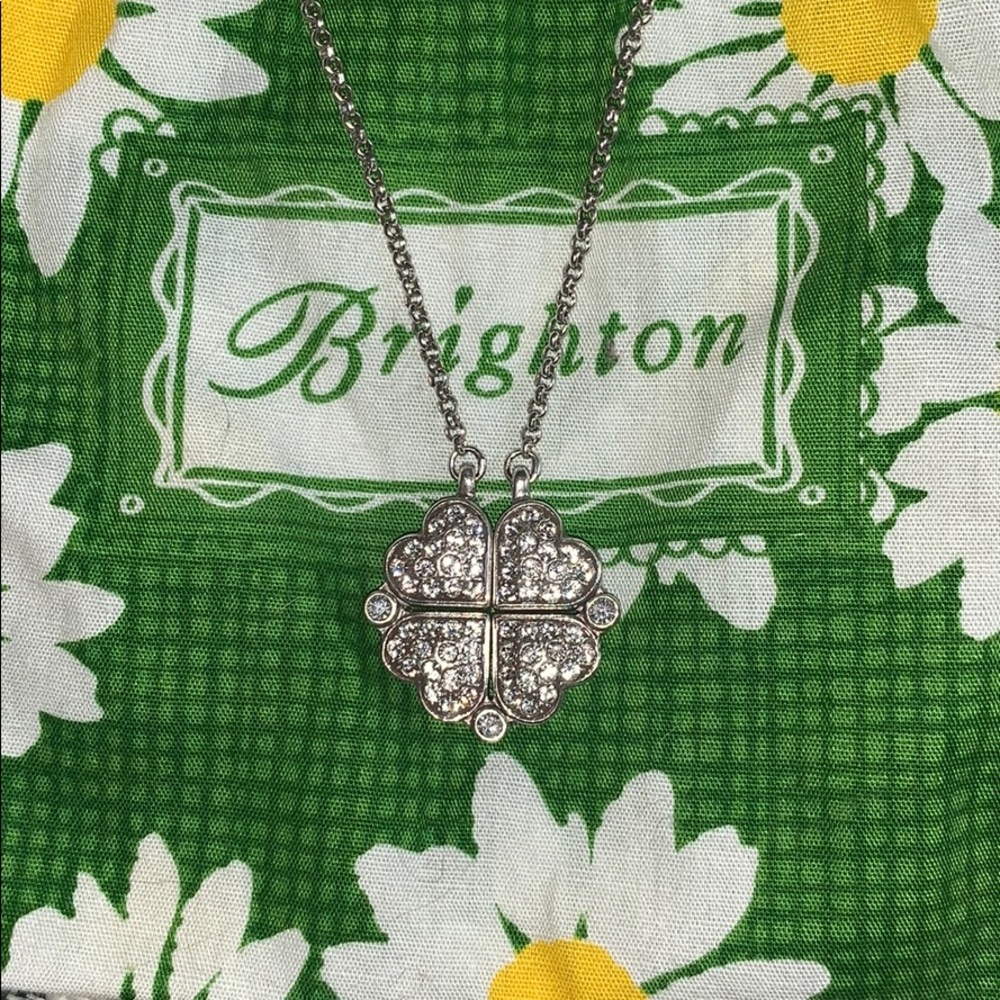 Brighton Four-Leaf Clover/Hearts Necklace